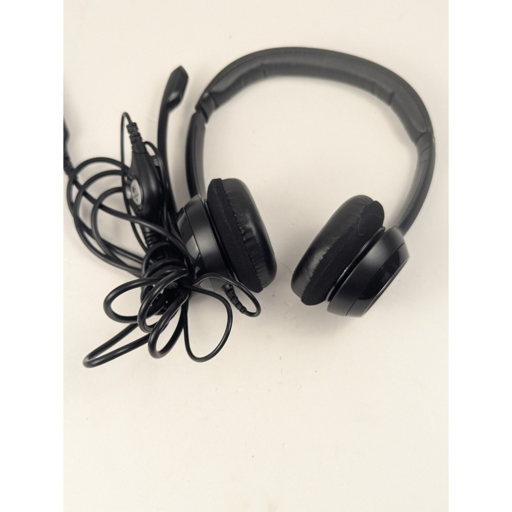 Logitech DZL-A-00052 Stereo On-Ear Corded‎ USB Headset w/ Microphone